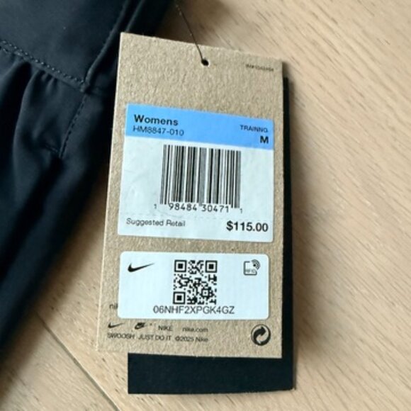 NWT Nike 24.7 PerfectStretch Dri-FIT High-Waisted Loose Barrel-Leg Pants MED - Picture 6 of 9